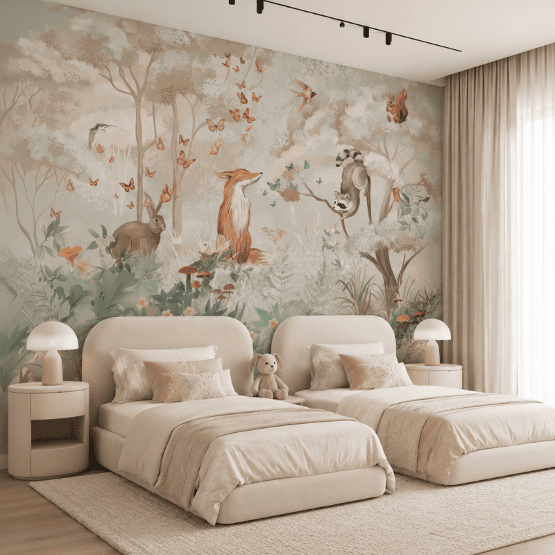 Rainforest Friends Bedroom