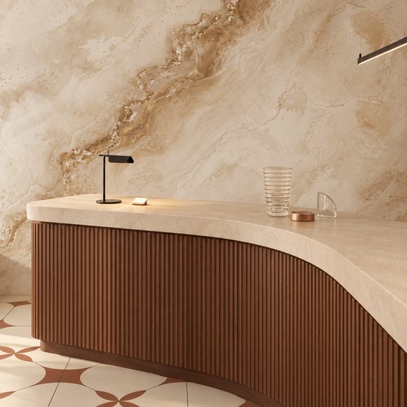 Travertine Drift Reception