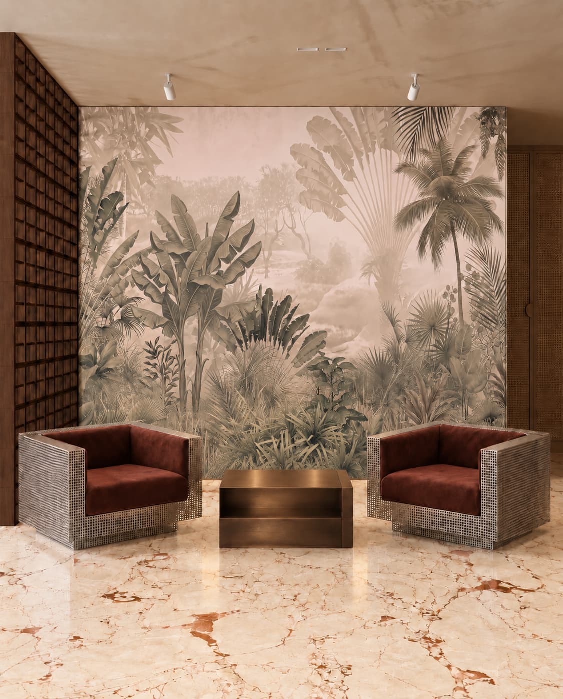 Jungle Oddysey Living room