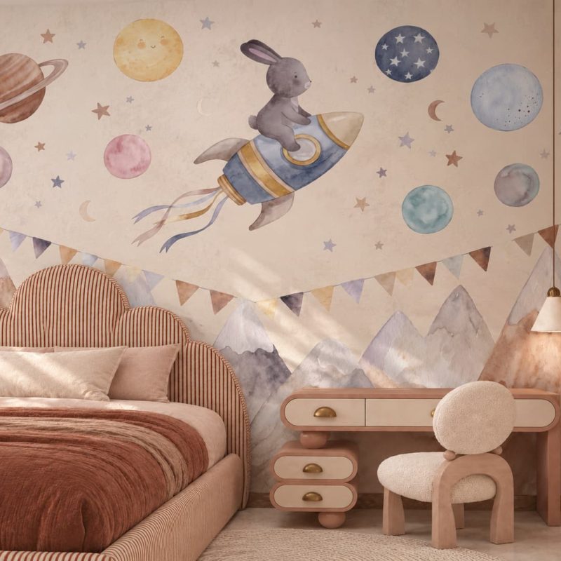 Lunar Lullaby Bedroom