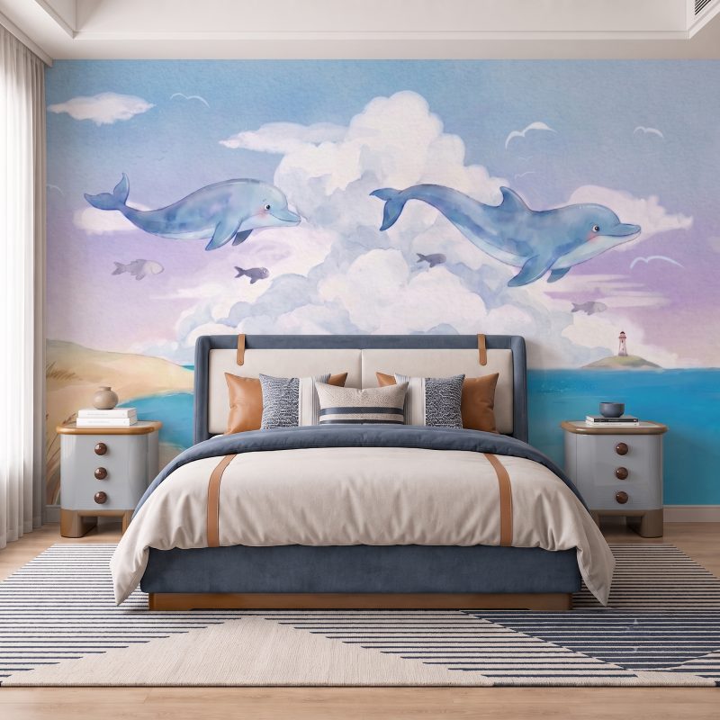 Dolphin Tales boy's bedroom