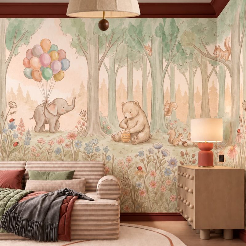 Dream Grove Pastel Children's room