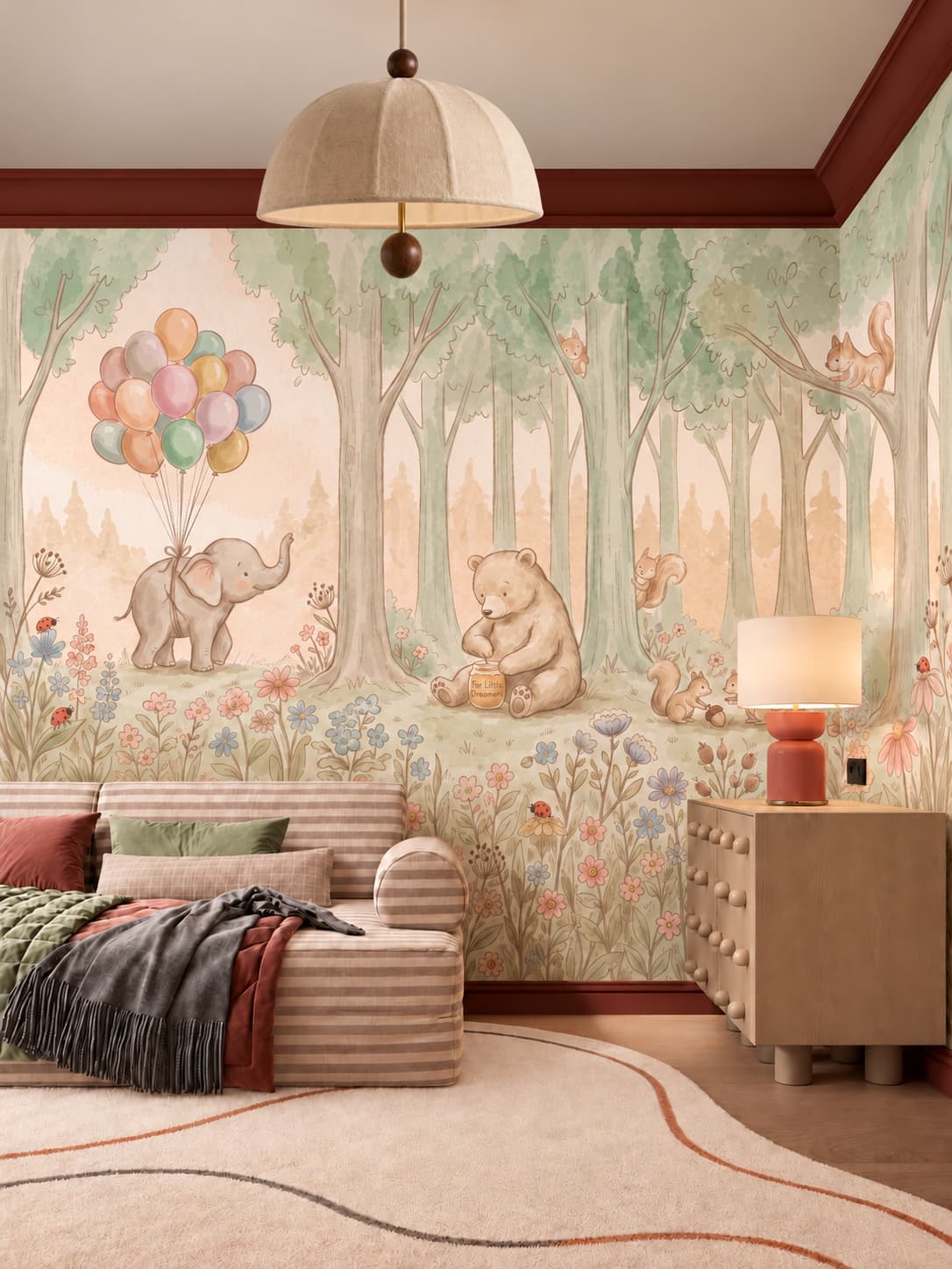 Dream Grove Pastel Children's room