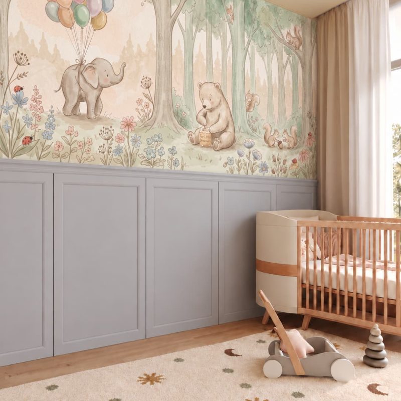 Dream Grove Pastel Nursery room