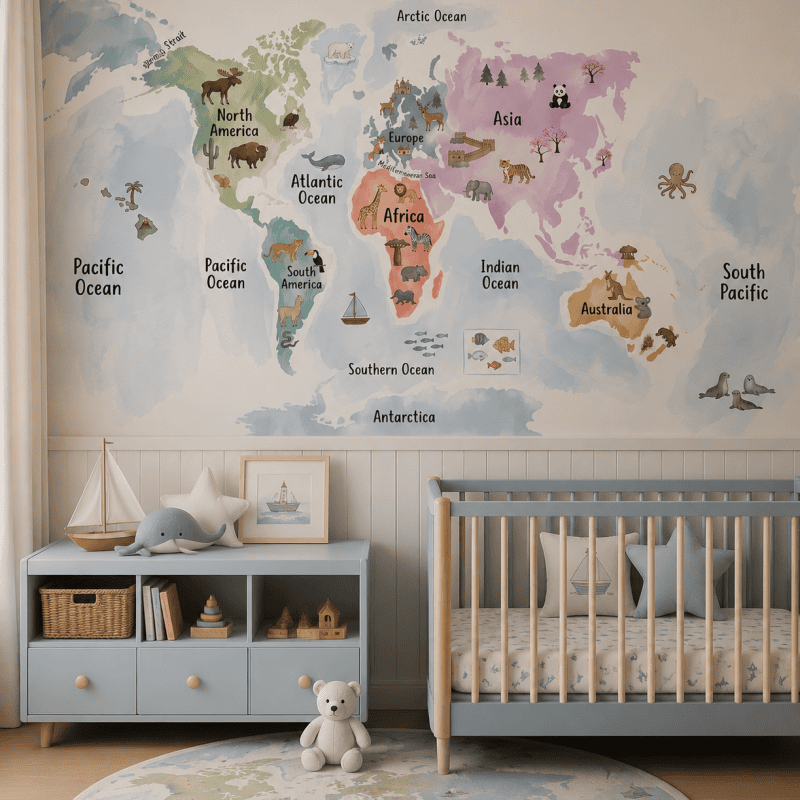 Map It out! nursery room 1