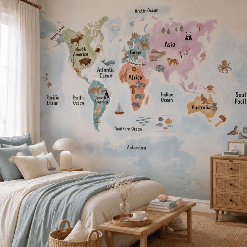 Map it out! bedroom