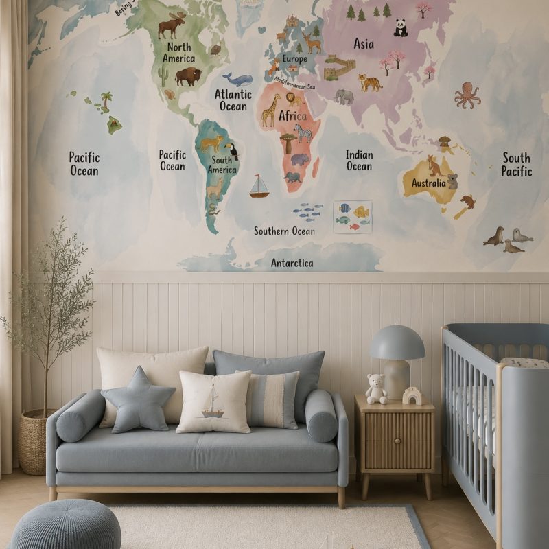 Map it out! nursery room 2