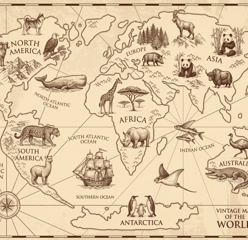 Roam The Globe Custom Wallpaper