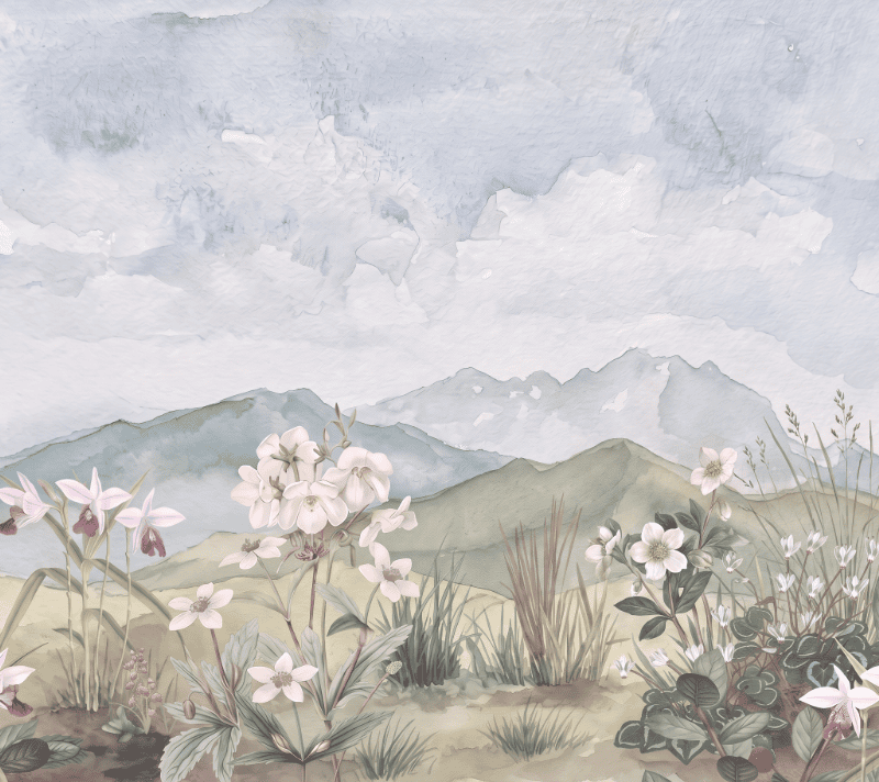 Garden of Daydreams Customised Wallpaper