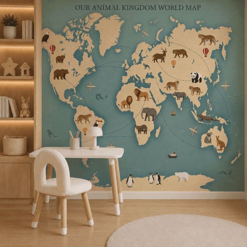 The Compass Kids study room