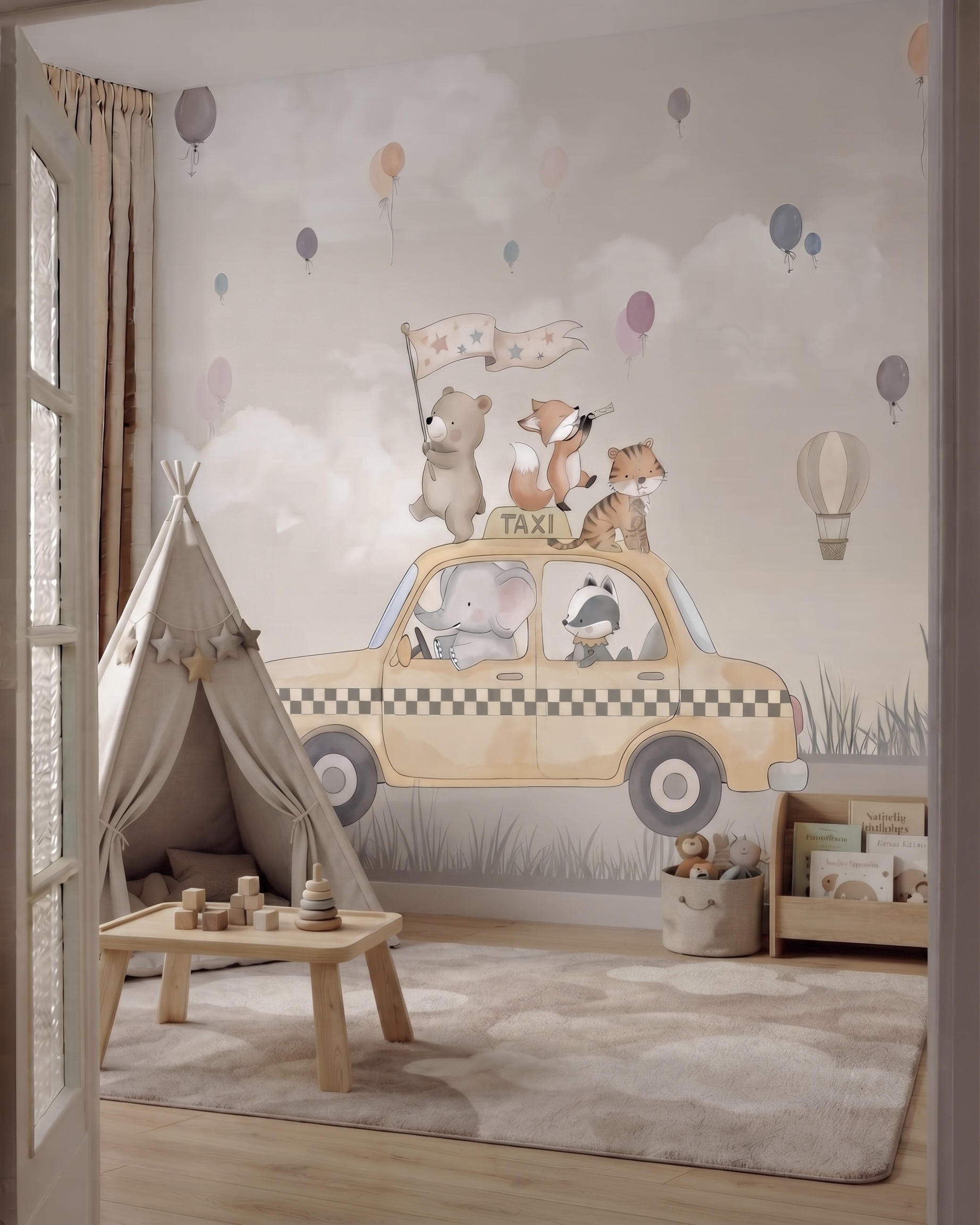 Beep beep zoo's here playing room