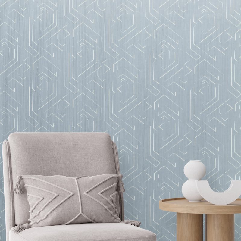 Blank,Square,Picture,Frame,Mockup,In,Room.,Contemporary,,Modern,Style.