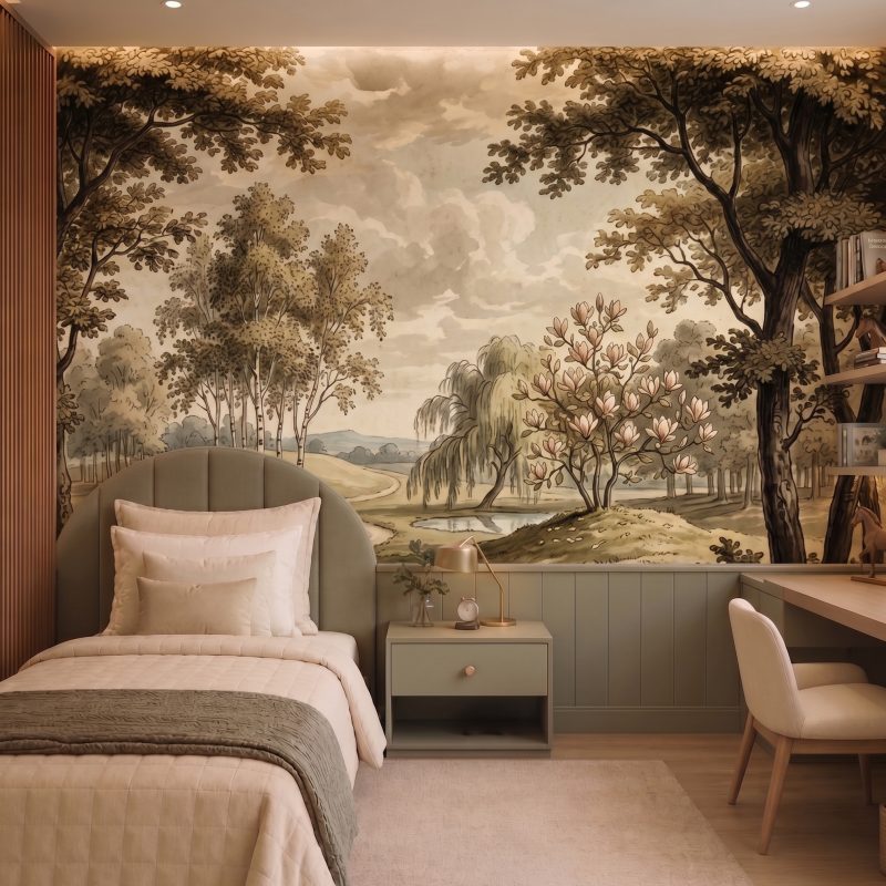 Birch and Bloom bedroom