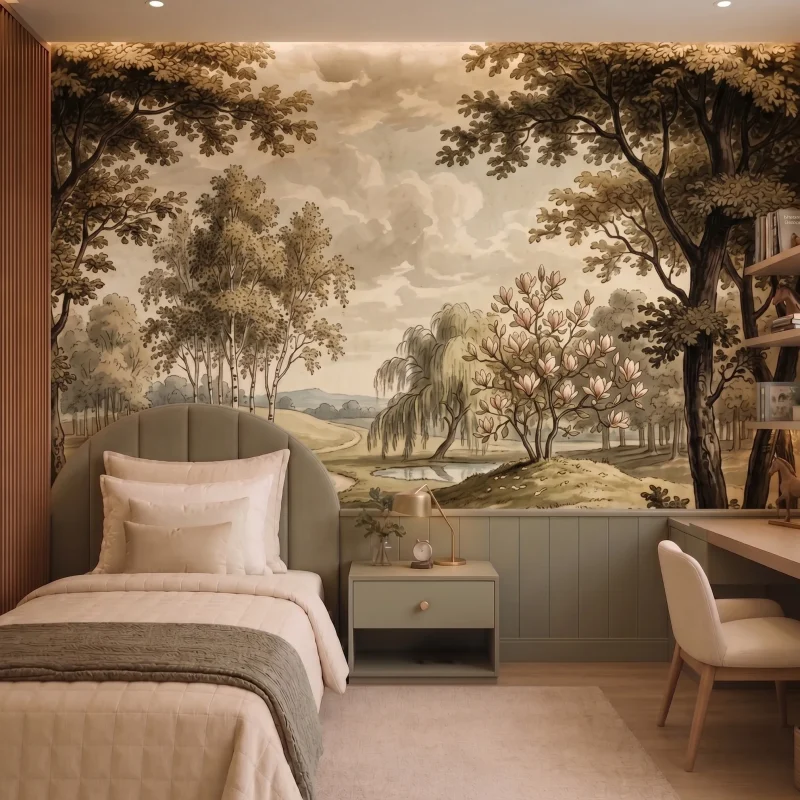 Birch and Bloom bedroom