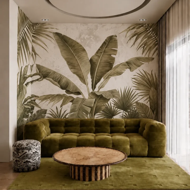 Botanical Grandeur living room 2