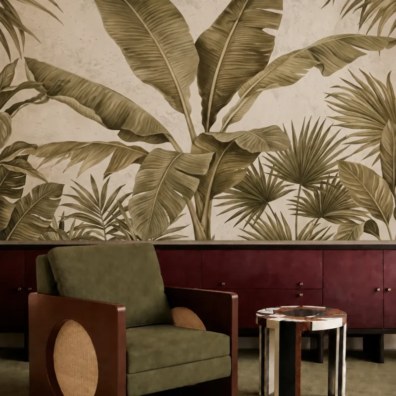 Botanical Grandeur living room