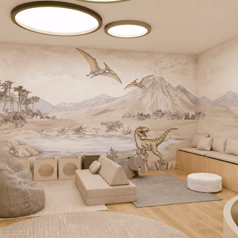 Jurrasic Wonder playing room