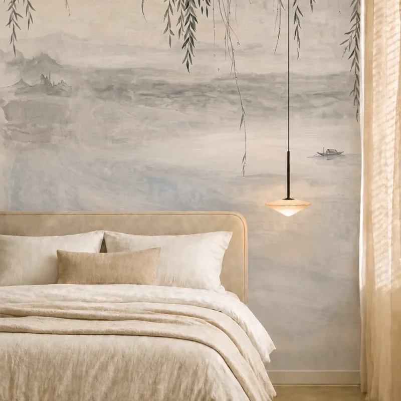 Misty Whisper Dawn bedroom