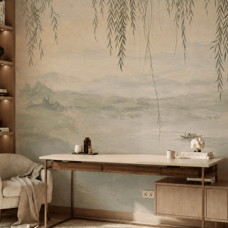 Misty Whisper Study room