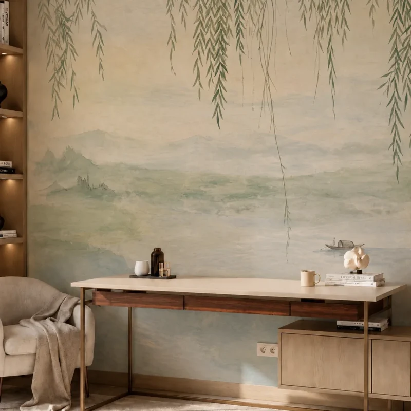 Misty Whisper Study room