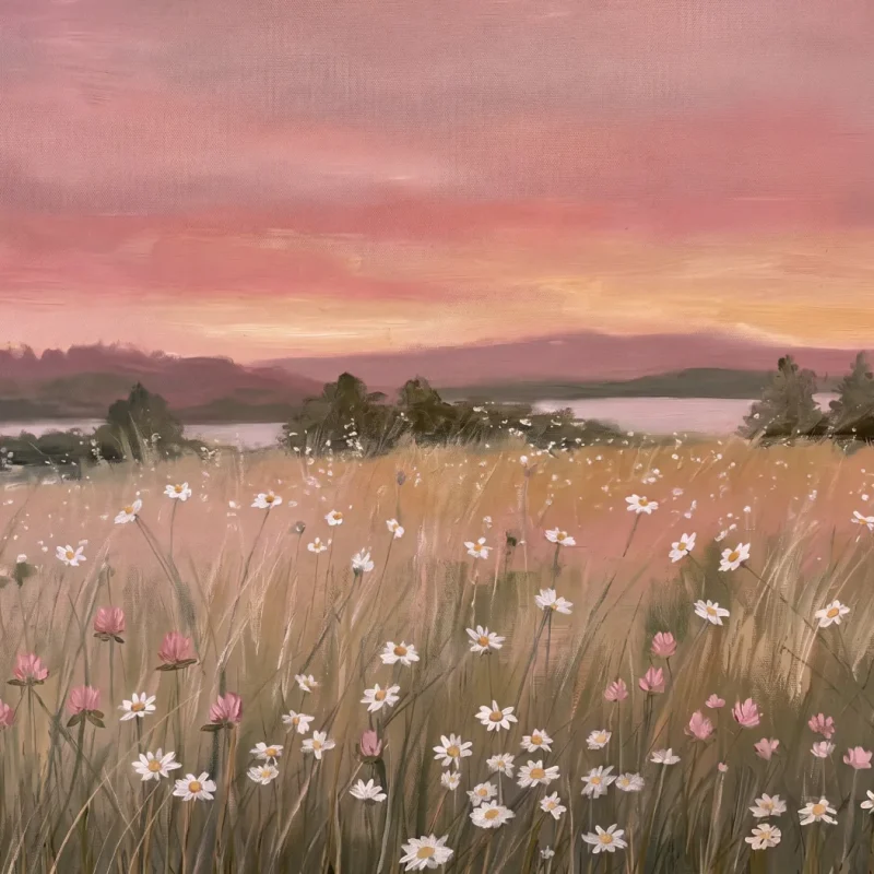 Dreamy Pink Sunset
