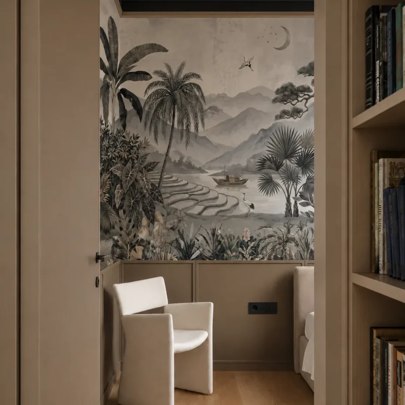 Shadow Mountain Dusk study room