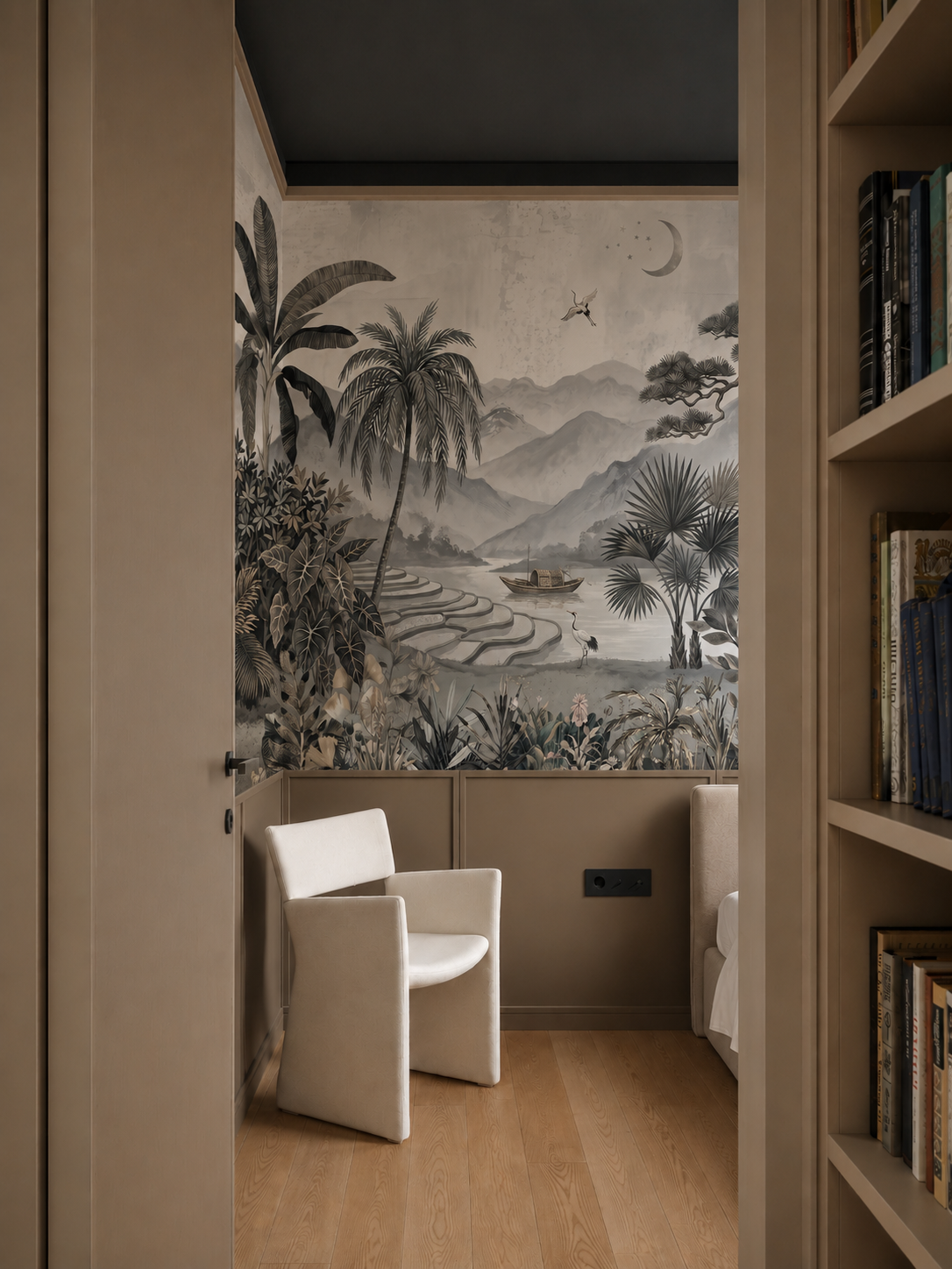 Shadow Mountain Dusk study room