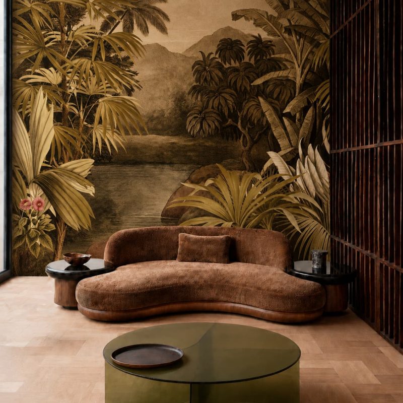 Woodland reverie dusk Living room (1)