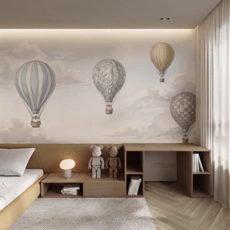 cloud canopy Bedroom