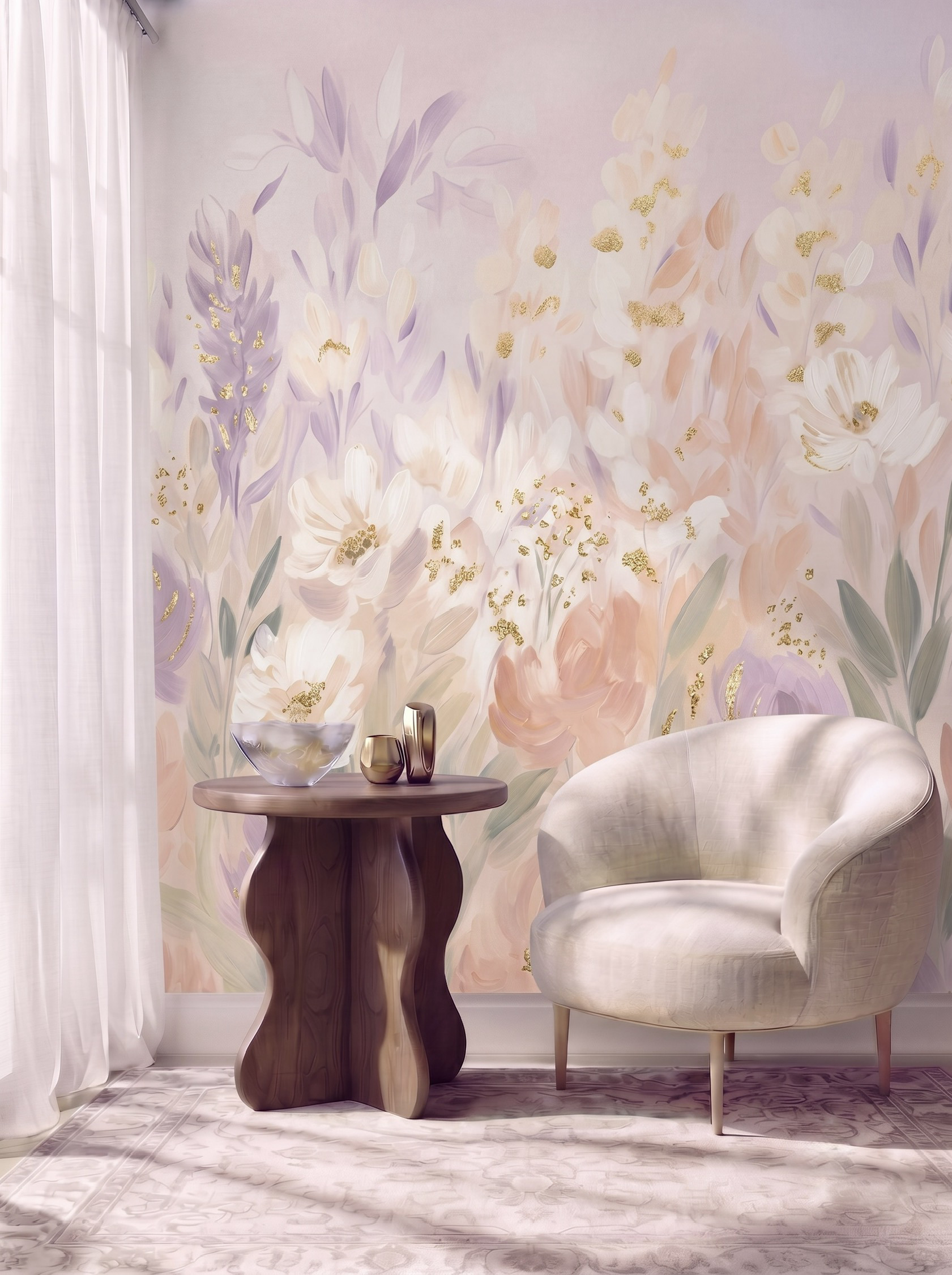 flower paradise living scene