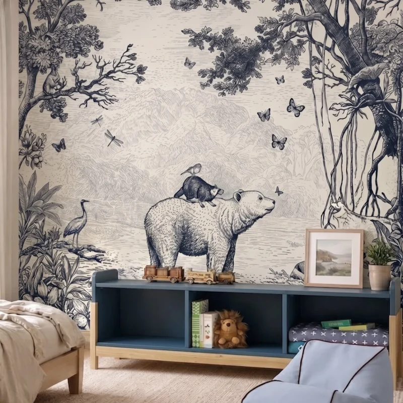 friends of bear Kids bedroom