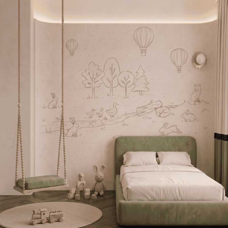 Animal Wonderland Bedroom