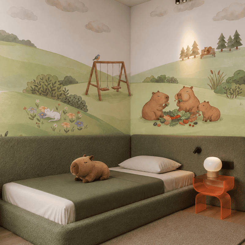 Capybara Meadows bedroom