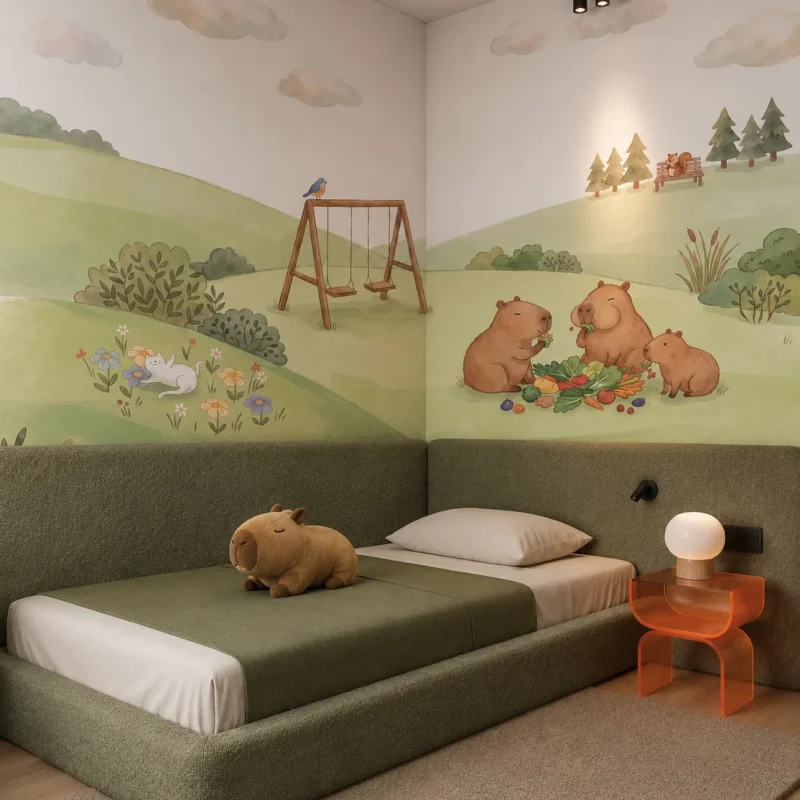 Capybara Meadows bedroom
