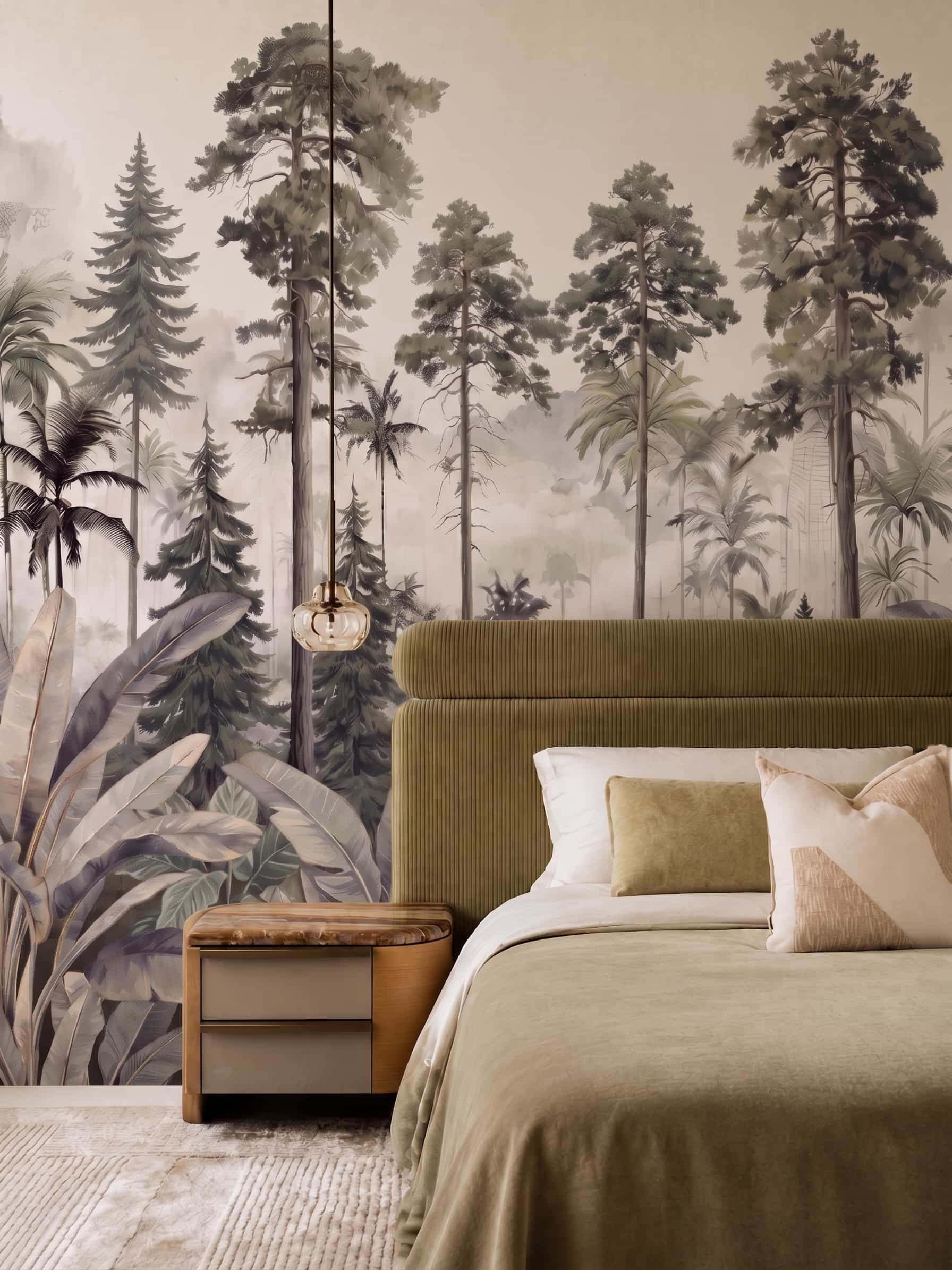 Garden Tapestry bedroom