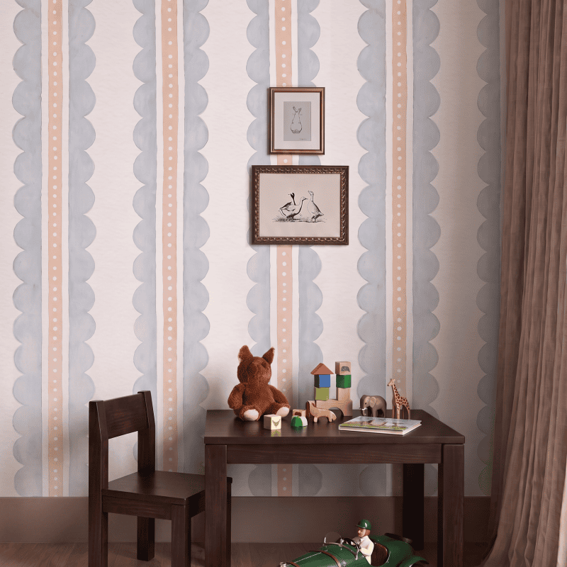 Seashell Rails Playroom