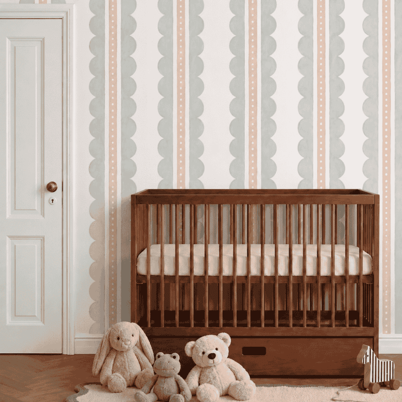 Seashell Sage Nursery room