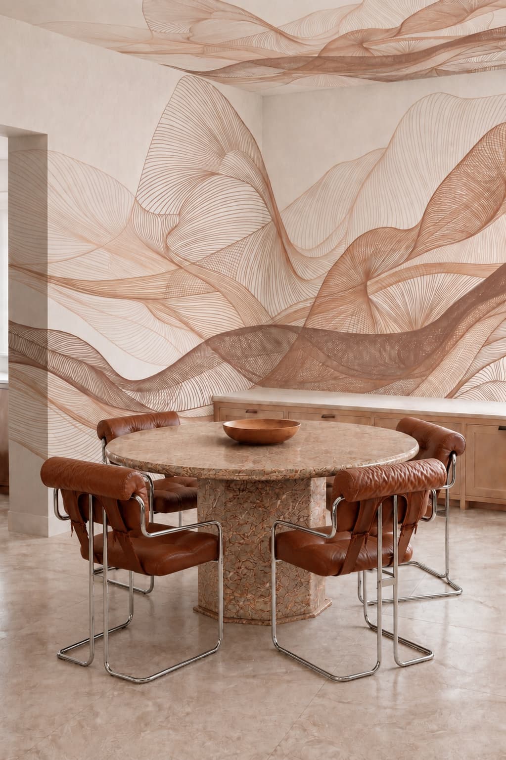 Terra contour dining area