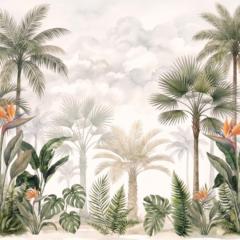 Tranquil Jungle Veil