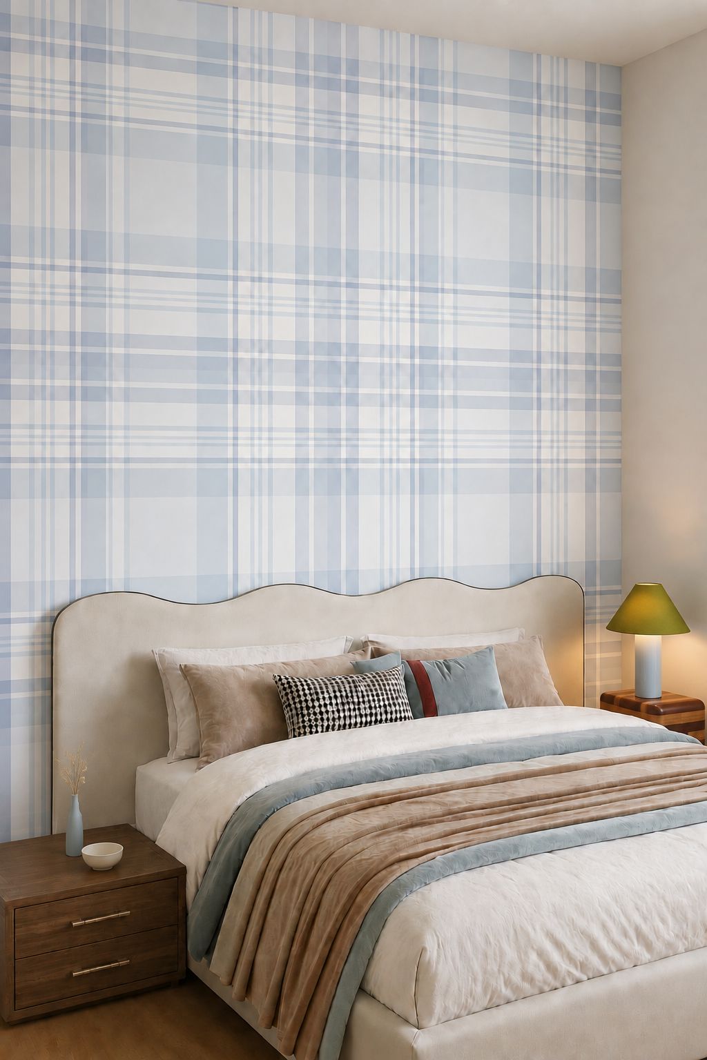 Willow weave seafoam bedroom