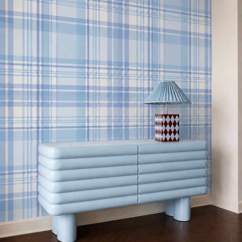 Willow weave sky foyer