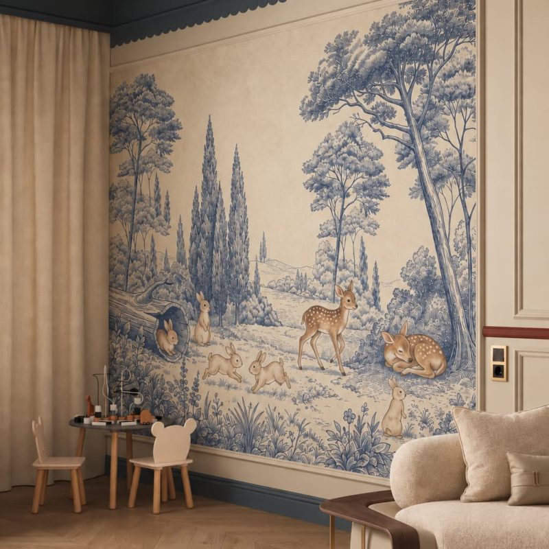 Delft Woodland Liivng room