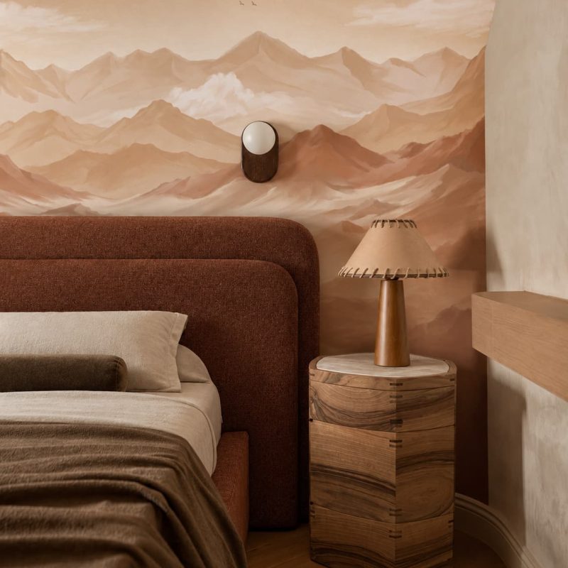 Ochre Expanse bedroom
