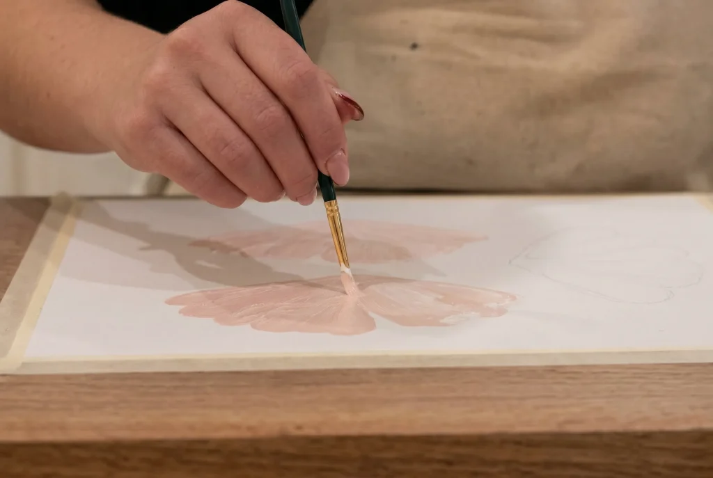 Painting Ginkgo Lyric