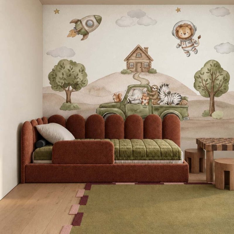 Safari Space Journey bedroom