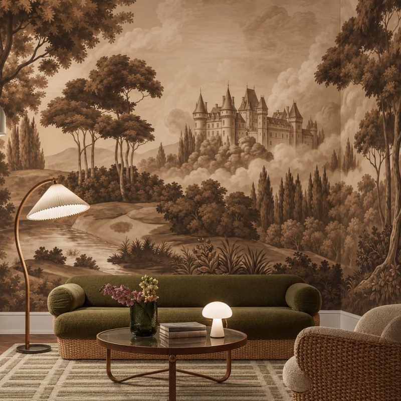Umber Forest Chateau Living room
