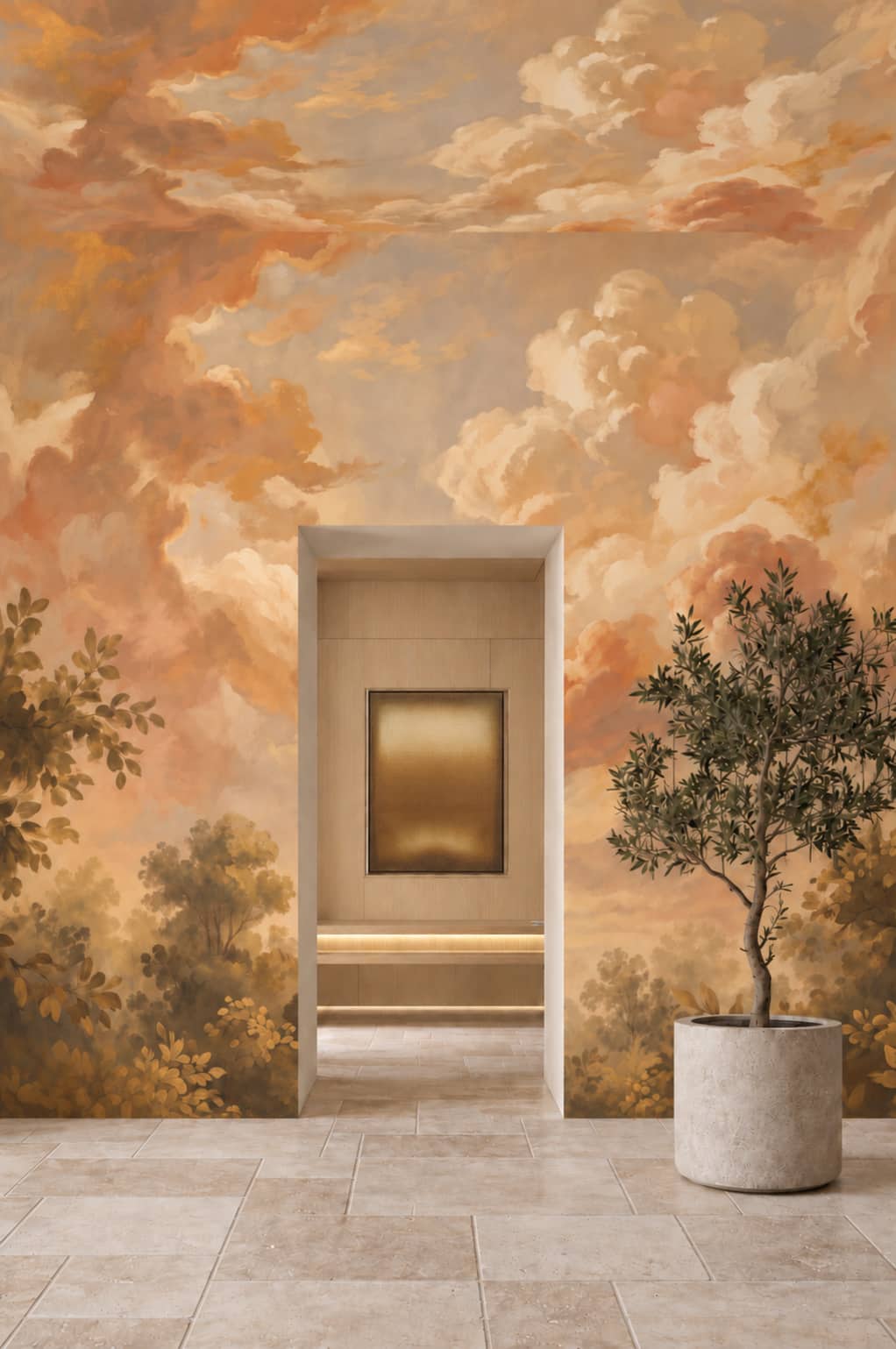 Vesper Boughs hotel lobby